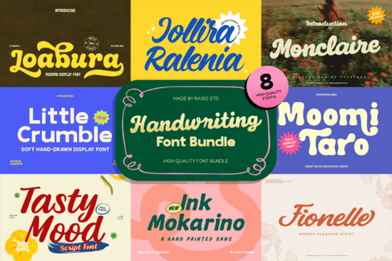 Handwriting Bundle Font